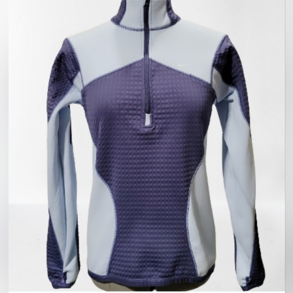 Nike Fit Therma Pullover Textured Purple Women's Size Small